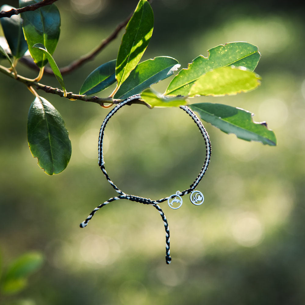 March 2024 Limited Edition 4ocean Orca Braided Bracelet [6-pack]