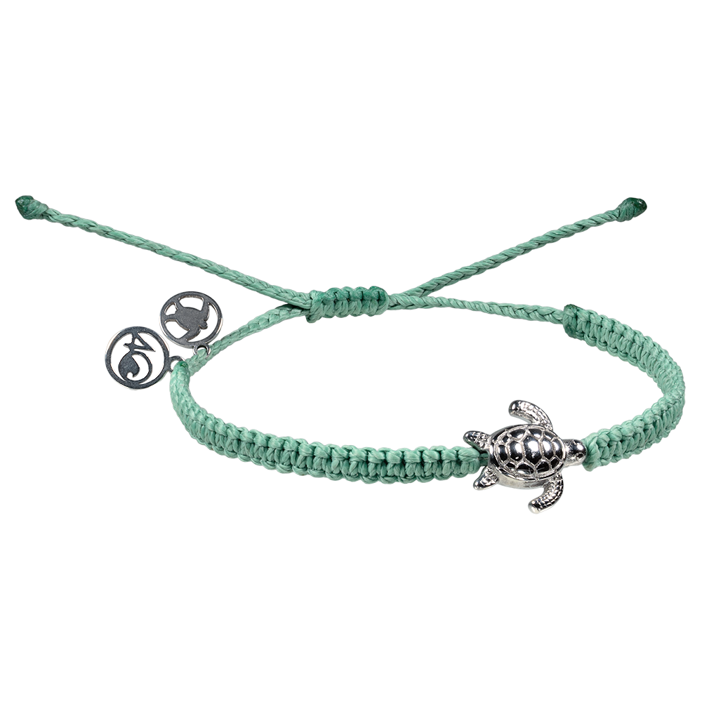 Ocean Resilience - Sea Turtle Bracelet (6-pack) - Seafoam Green