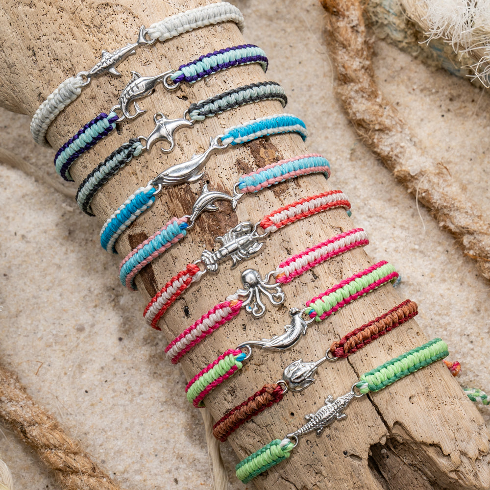4ocean Respect the Locals Tiger Shark Bracelet [6-pack