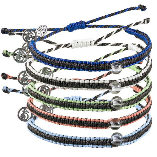 4ocean x Coral Gardeners Braided Bracelet Bundle [5-pack]