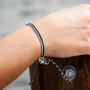 March 2024 Limited Edition - 4ocean Orca Braided Bracelet [6-pack]