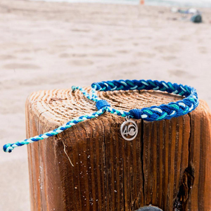 4ocean Bali Boarder Bracelet - Signature Blue & Teal [6-pack]