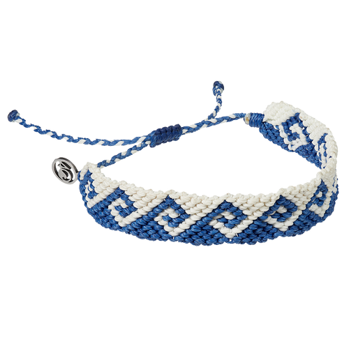 4ocean Bali Wave Braid Bracelet - Blue & Glow [6-pack]
