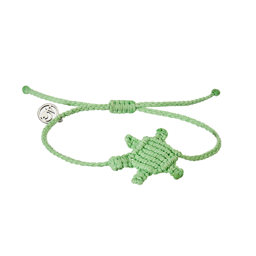 4ocean Sea Turtle Bracelet - Lime Green [6-pack]