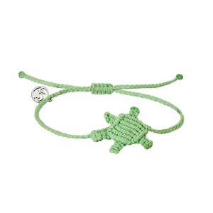 4ocean Sea Turtle Bracelet - Lime Green [6-pack]