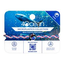 Load image into Gallery viewer, 4ocean Microplastics Bracelet - Tuna [6-pack]