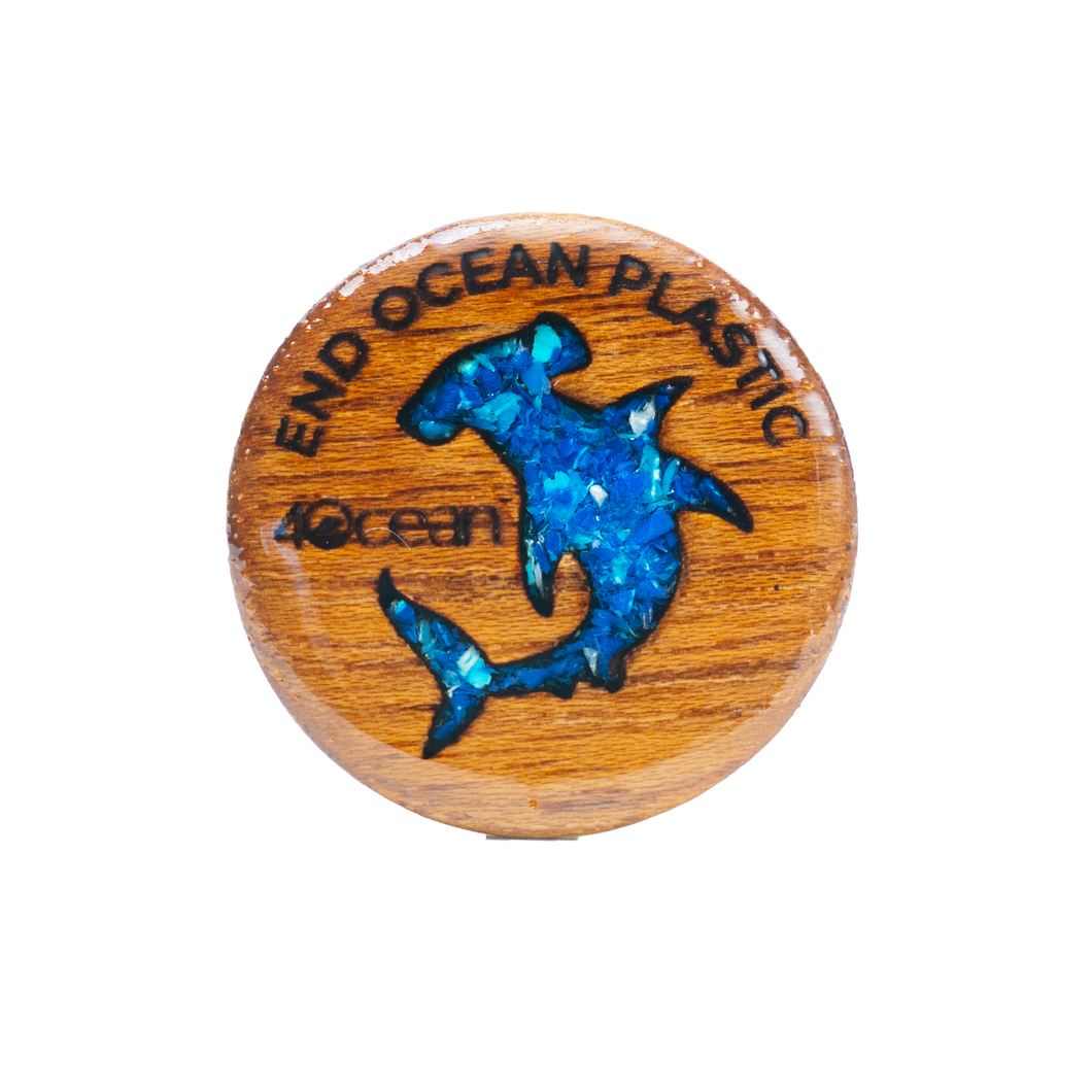 Plastic Offset Pin - Shark [6-pack]