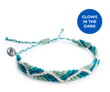 Load image into Gallery viewer, 4ocean Riptide Bracelet - Mint Glow [6-pack]