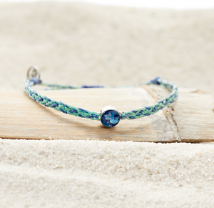 4ocean Ocean Drop Bracelet - Blue & Green [6-pack]
