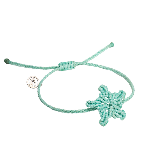 4ocean Sea Star Bracelet - Mint [6-pack]