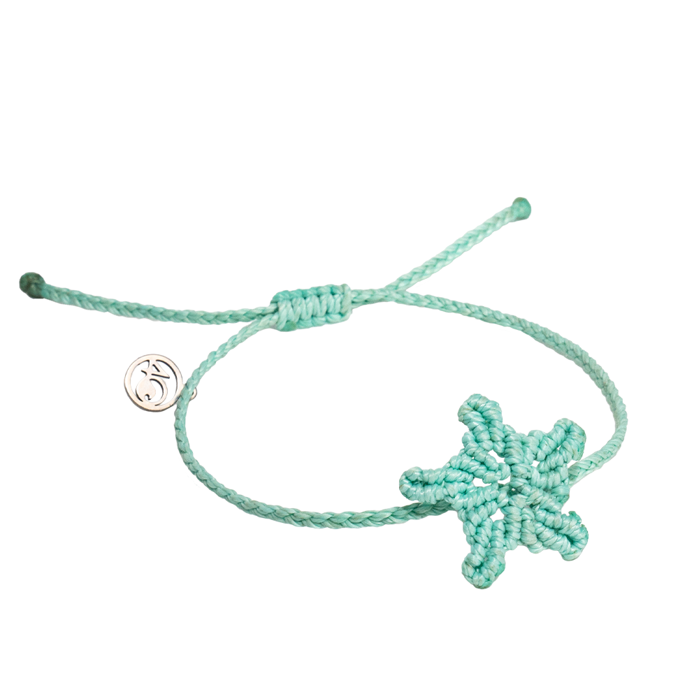 4ocean Sea Star Bracelet - Mint [6-pack]