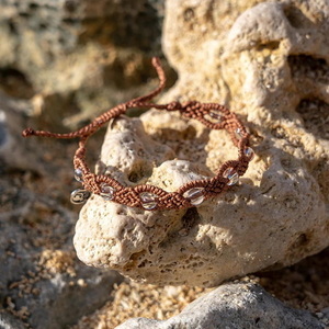 4ocean Star Coral Braided Bracelet - Copper [6-pack]