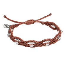 Load image into Gallery viewer, 4ocean Star Coral Braided Bracelet - Copper [6-pack]