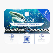 Load image into Gallery viewer, 4ocean Microplastics Bracelet - Shark [6-pack]