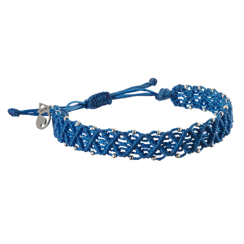 4ocean Cross Seas Bracelet - Signature Blue [6-pack]